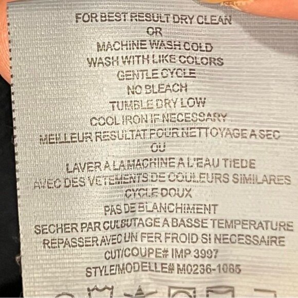 Vince Mens Black Corduroy Button-Up Shirt M - Picture 6 of 6